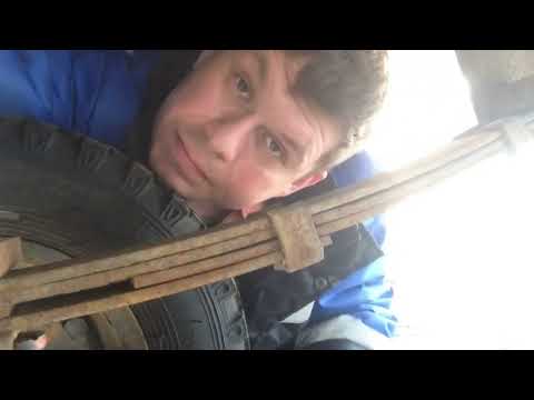 Видео: Модернизация прицепа 12738. Установка ступиц под диск 4х98