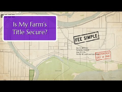 Видео: Защищен ли титул моей фермы? Решение по делу «Коуичан»