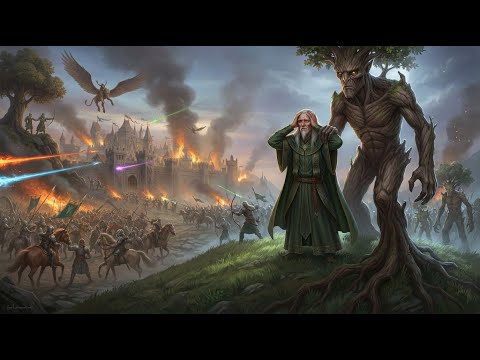 Видео: Disciples II. Норвежская семга. Невозможная. #10. Эльфийский дед поехал крышей и пошел резать людей