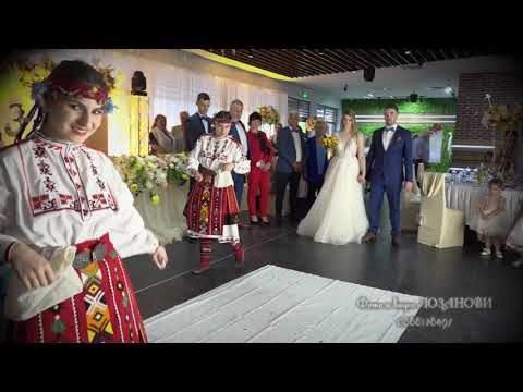 Видео: Посрещане на младоженците Захари и Симона