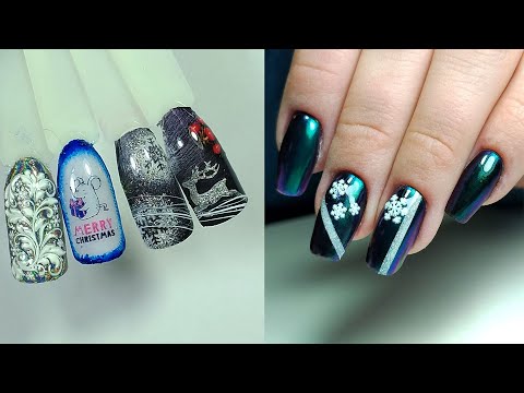 Видео: ❤ ЭКСПРЕСС дизайн дизайн за 30 СЕКУНД ❤ как крепить СЛАЙДЕР  дизайн ❤ НОВОГОДНИЙ маникюр ❤ СНЕЖИНКА