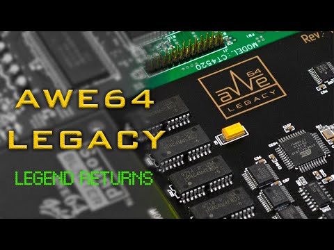 Видео: AWE64 LEGACY ВОЗВРАЩЕНИЕ ЛЕГЕНДЫ