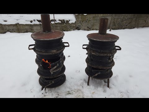 Видео: #буржуйка Піч-Буржуйки з авто дисків, зроби сам, дуже просто 5 Heater for the Ukrainian Army