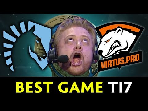 Видео: Лучшая игра The International 2017 — VP vs Liquid