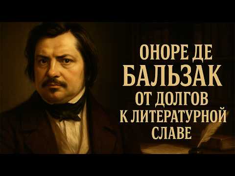 Видео: ОНОРЕ ДЕ БАЛЬЗАК | От Долгов к Литературной Славе | ИСТОРИЯ ДЛЯ СНА