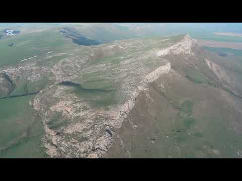 Видео: Вид с дрона Малой Туры в Туркестанской области 6 апреля 2025 года.