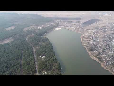 Видео: Озера Бобриці 360 з висоти, березень 2021
