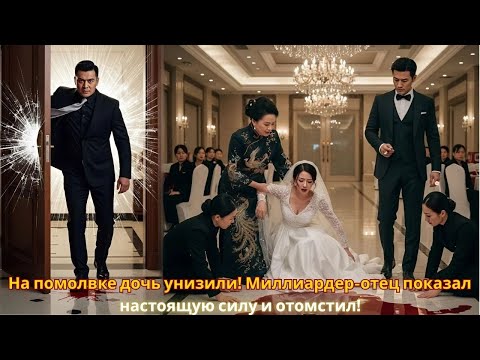 Видео: На помолвке дочь унизили! Миллиардер-отец показал настоящую силу и отомстил! #drama #дорама #2025
