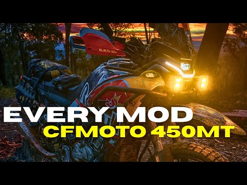 Видео: ВСЕ МОДЫ | CFMOTO 450MT IBEX