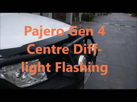 Видео: Проблема с миганием дифференциала Mitsubishi Pajero/Montero Centre и ее решение