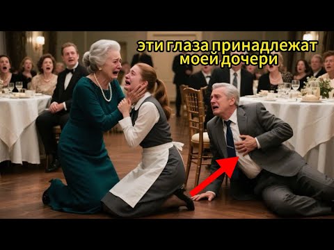 Видео: Бабушка схватила руку официантки: «У тебя глаза моей дочери!» — и миллиардер рухнул