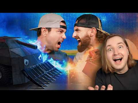 Видео: Марк Робер vs Dude Perfect - Битва Роботов - ОНИ МНЕ НЕ ПРИСНИЛИСЬ! (РЕАКЦИЯ)