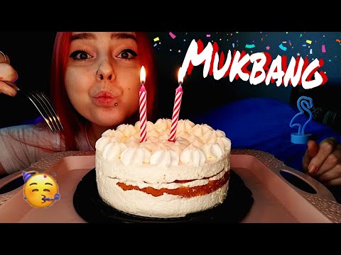 Видео: ТОРТ ПЛОМБИРНЫЙ МУКБАНГ/НАС 2000/mukbang