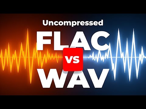 Видео: Uncompressed FLAC vs WAV: Вся ПРАВДА!