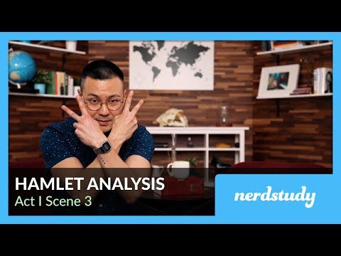 Видео: Анализ «Гамлета» (акт 1, сцена 3) — Nerdstudy