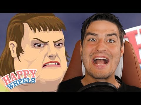 Видео: ЗА ПРЪВ ПЪТ! HAPPY WHEELS!