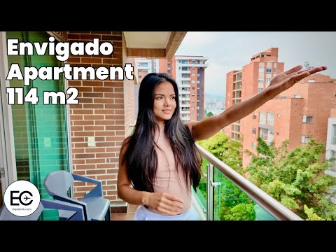 Видео: Апартаменты открытой планировки «Энвигадо» с 3 спальнями | Прогулка до торгового центра Viva и Ав...