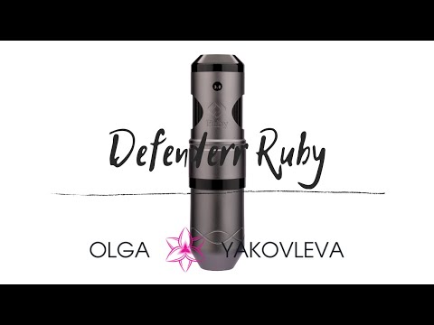 Видео: Defenderr Ruby обзор аппарата для тату / перманентного макияжа / татуажа
