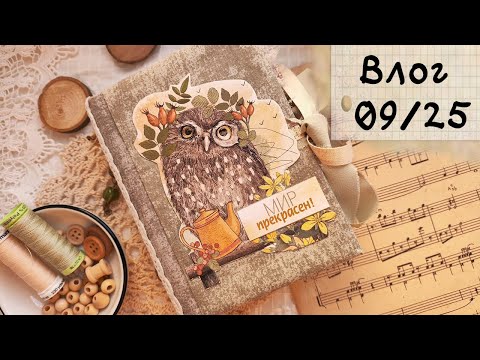 Видео: ВЛОГ 09/25 Неудачи при создании джанка/Покупки/Процессы/Открытки