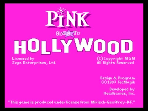 Видео: Играю Pink goes to hollywood(sega)