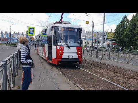 Видео: ЛВС-2005 (71-152) 1112 на 43 маршруте