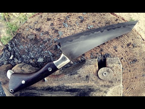 Видео: Сделай кухонный нож из старой пилы