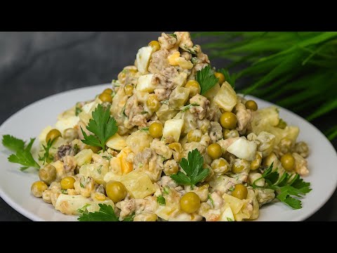 Видео: Салат на каждый день: дешево, быстро и вкусно