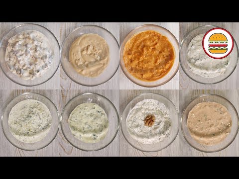 Видео: 8 рецептов крутых сметанных соусов. Простых соусов на сметане