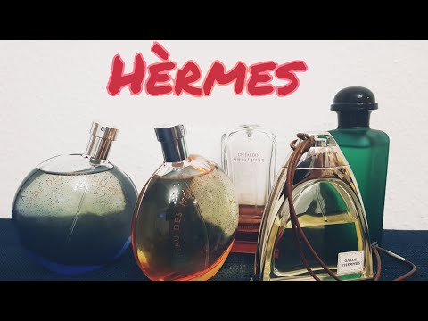 Видео: Ароматы бренда Hermes  в моей коллекции