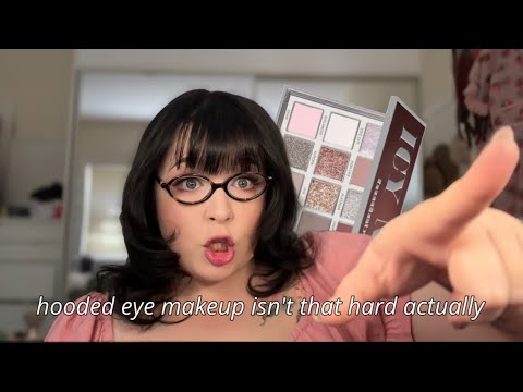 Видео: Макияж с нависающими веками не сложен, он просто другой