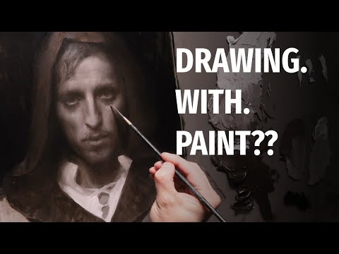 Видео: Живопись маслом для тех, кто не рисует: начните с монохромных этюдов