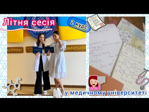 Видео: Літня сесія в медичному за 17 хвилин 👩🏻‍⚕️📚