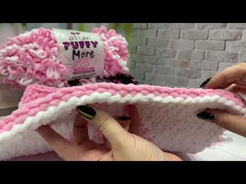Видео: Обзор пряжи Alize Puffy More (Пуффи мор)