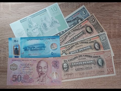 Видео: Пополнение банкнот в нашу коллекцию - февраль 2024 - New banknotes in our collection
