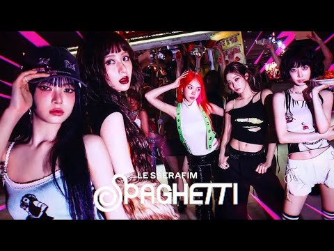 Видео: Учим песню LE SSERAFIM - SPAGHETTI (feat. j-hope of BTS) | Кириллизация
