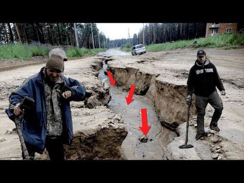 Видео: НЕРЕАЛЬНЫЙ Поиск по РВАМ после ПОТОПА! Жирные НАХОДКИ на Дне КАНЬОНА, Вот Так КОП!!