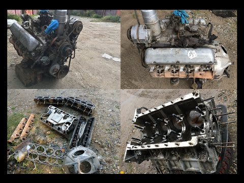 Видео: V8 ЗМЗ-41 300л.с. Волги ГАЗ 24 - Часть1