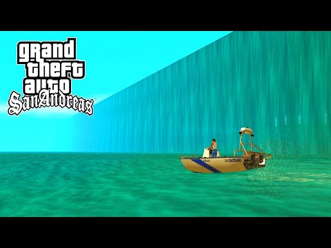 Видео: ОГРОМНОЕ ЦУНАМИ ЗАТОПИЛО ШТАТ GTA SAN ANDREAS