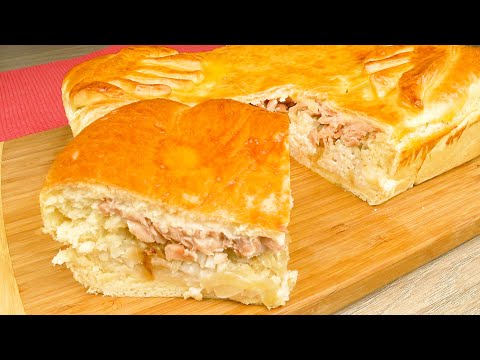 Видео: Рыбный пирог из дрожжевого теста. Старинный семейный рецепт | Yeast dough fish pie