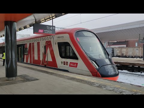 Видео: (D2) Курско-Рижский диаметр. Нахабино - Подольск