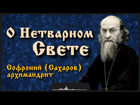Видео: О Нетварном Свете | Архимандрит Софроний (Сахаров)