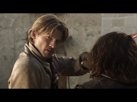 Видео: Дуэль Джейме Ланнистера и Эддарда Старка (Jaime Lannister vs Eddard Stark)