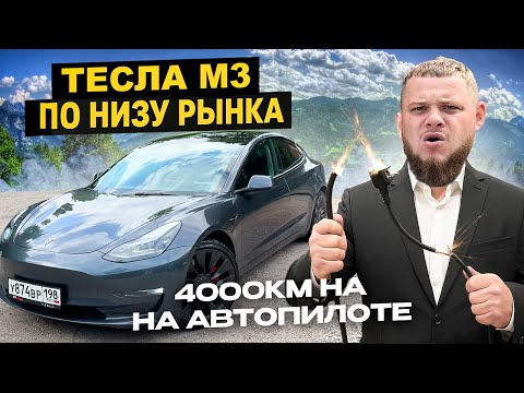 Видео: ПЕРЕГОН ЭЛЕКТРОКАРА через ПОЛ СТРАНЫ. Купил TESLA 3 PERFORMANCE. 4000км АДА. 
