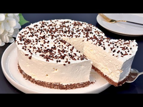 Видео: Всего 4 Ингредиента ‼️Вкусный Торт за 10 Минут 🤩 Без Выпечки 🤩 Очень Просто и Вкусно 🤤