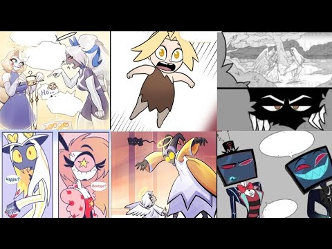 Видео: ОТЕЛЬ ХАЗБИН комиксы. Сборник #8. #hazbinhotel  #комиксынарусском