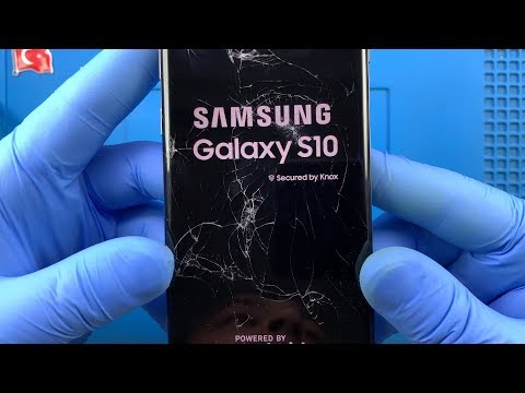 Видео: Samsung Galaxy S10 Замена экрана | SM-G975