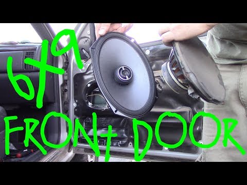 Видео: Динамики в передней двери Jeep Grand Cherokee 1999-2004 гг.