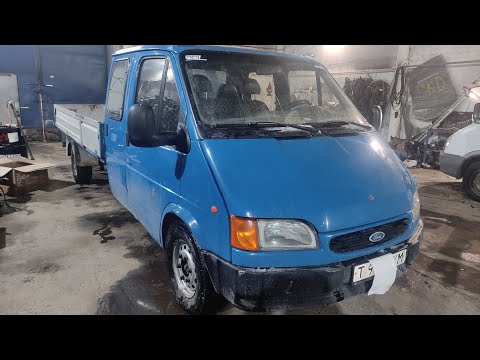 Видео: Свап японского дизельного двигателя с акпп 1KZ-TE в Форд Транзит 1995 г.в. Тест драйв