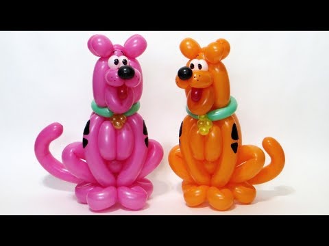 Видео: Собака из шаров (Скуби-Ду) / Scooby Doo the dog from balloons (Subtitles)