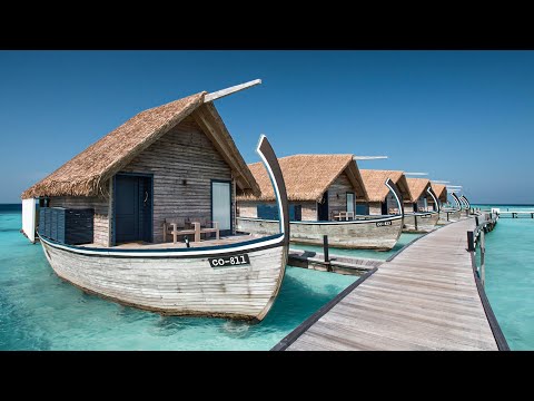 Видео: COMO Cocoa Island Maldives, роскошный 5-звездочный курорт с виллами-лодками (4K тур по отелю и влог)